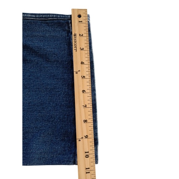 Old Navy -NWOT Extra High Rise Wide Leg Jeans Medium‎ Wash Size 8 - Picture 11 of 11